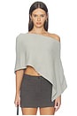 view 1 of 4 Luminous Poncho in Dove