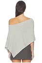 view 4 of 4 Luminous Poncho in Dove