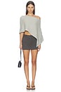 view 5 of 4 Luminous Poncho in Dove