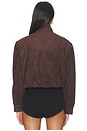 view 4 of 5 Luminous Jacket in Chocolate