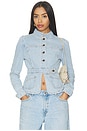 view 1 of 4 Brooklyn Denim Jacket in Light Denim