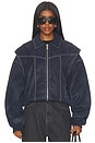 view 1 of 5 Vista Bomber Jacket in Washed Navy