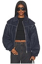 view 2 of 5 Vista Bomber Jacket in Washed Navy