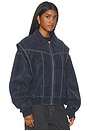 view 4 of 5 Vista Bomber Jacket in Washed Navy