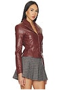 view 2 of 4 Merci Jacket in Chestnut