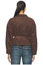 view 4 of 4 Ritz Jacket in Truffle
