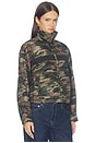 view 4 of 5 Essential Windbreaker in Camo