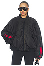 view 1 of 5 Bloom Bomber Jacket in Midnight Flame