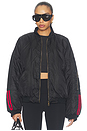 view 2 of 5 Bloom Bomber Jacket in Midnight Flame