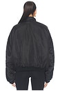 view 5 of 5 Bloom Bomber Jacket in Midnight Flame