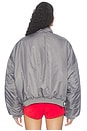 view 5 of 5 Bloom Bomber Jacket in Titanium