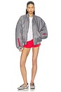 view 6 of 5 Bloom Bomber Jacket in Titanium