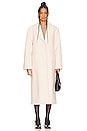 view 2 of 4 Olsen Coat in Cream
