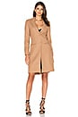 view 2 of 5 Donatella Short Winter Coat in Camel