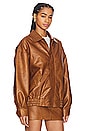view 3 of 5 Kenny Bomber in Tan