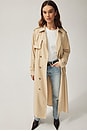 view 7 of 9 Trencherous Coat in Beige