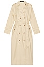 view 8 of 9 Trencherous Coat in Beige