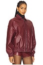 view 3 of 5 Kenny Bomber in Burgundy