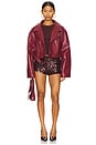 view 5 of 5 Staten Island Jacket in Mulberry