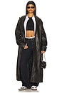 view 1 of 4 Olsen Coat in Onyx