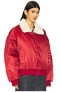 view 3 of 5 Carla Puffer in Mulberry