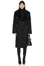 view 1 of 4 Endless Coat in Onyx