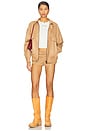 view 5 of 5 Palm Desert Bomber in Chocolate