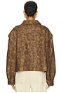 view 3 of 4 Hailey Bomber Jacket in Acid