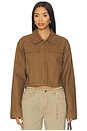 view 1 of 4 Nautica Jacket in Chocolate