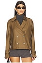 view 1 of 4 x REVOLVE Cropped Trencherous Coat in Khaki