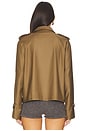 view 3 of 4 x REVOLVE Cropped Trencherous Coat in Khaki
