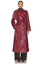 view 2 of 4 x REVOLVE Penny Trench Coat in Crimson
