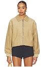 view 2 of 5 Cou Cou Bomber Jacket in Latte