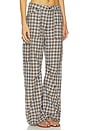 view 2 of 6 Miami Vice Pant in Beige Tartan