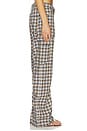 view 4 of 6 Miami Vice Pant in Beige Tartan