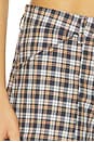 view 7 of 6 Miami Vice Pant in Beige Tartan