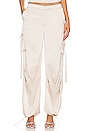 view 2 of 5 Butterfly Cargo Pant in Cream