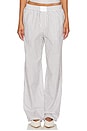 view 1 of 6 PANTALON COBAIN in Ivory Multi Stripe