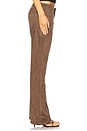 view 3 of 6 Charismatic Pant in Chocolate