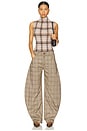 view 5 of 6 Horseshoe Pant in Check