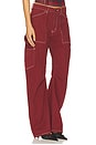 view 2 of 6 Miami Vice Pant in Cherry