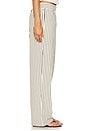 view 3 of 6 Cobain Wide Leg in Cream Stripe