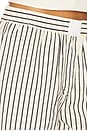 view 6 of 6 Cobain Wide Leg in Cream Stripe