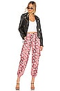 view 4 of 4 Cypress Pant in Red Python