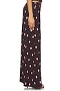 view 3 of 6 FALDA FORD MAXI in Burgundy Polka