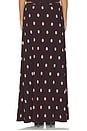 view 4 of 6 FALDA FORD MAXI in Burgundy Polka