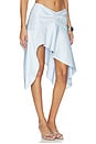 view 2 of 6 JUPE GLOSS MIDI in Baby Blue