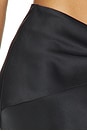 view 6 of 6 FALDA GLOSS MIDI in Noir