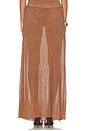 view 4 of 6 FALDA FORD MAXI in Cocoa