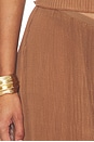view 6 of 6 FALDA FORD MAXI in Cocoa